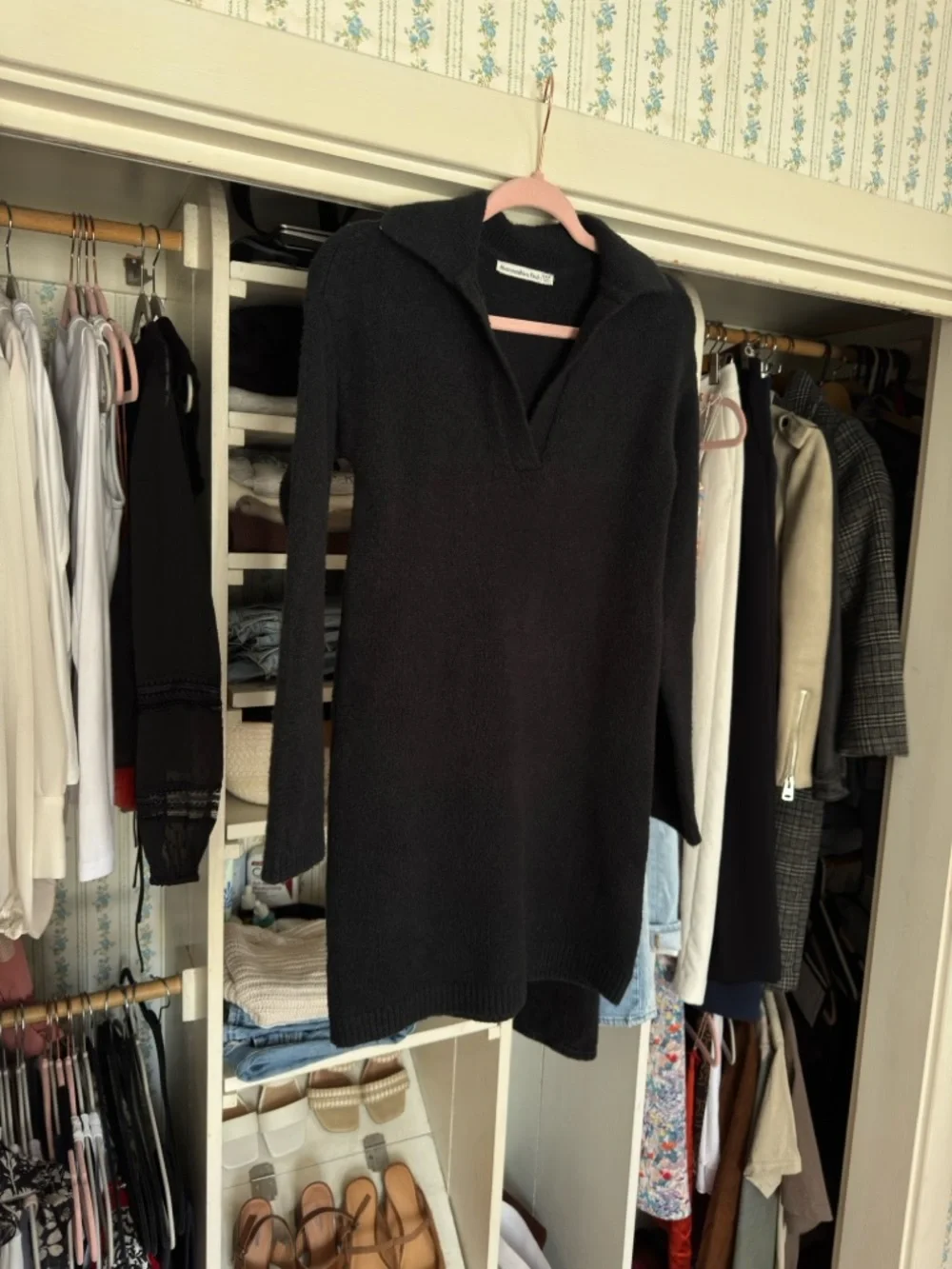 A&F Collared Sweater Dress